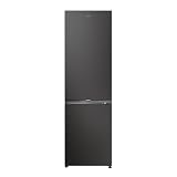 CANDY City Fresco 300 CNCQ2T518EB, Frigorífico Combi, 280L, Ancho 55cm, Altura 182cm, Total No Frost Circle+, Cajón Verdulero, Control Interno Digital, Iluminación LED, Puerta Reversible, 37DB, Negro