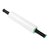 Amazon Basics Rollo de Film Elástico, 38,1 cm x 304,8 m, 1 Rollo con 2 Asas, Transparente