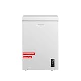 Corberó - Arcón Congelador Horizontal | CCHM1006M | 99L | 54,7cm x 84,9cm | Motor Inverter 38db | Sistema Dual | Súper Congelación | Control con Display | 1 Cesta |Blanco