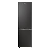 CANDY Fresco 300 CNCQ2T620EB, Frigorífico Combi, 409L, Total No Frost Circle+, 4 Estantes, 5 Balconeras, 2 Cajones Verduleros, AnxAl 60x205cm, Control Digital Interno, Iluminación LED, 38DB, Negro