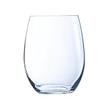 Arcoroc Set de 6 vasos altos Vina de vidrio 36 cl | Transparente, Vidrio, formato alto, acabado brillo, 6 piezas
