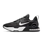 NIKE Air Max Alpha 5 - Zapatillas deportivas para hombre, negro y blanco, 44.5 EU