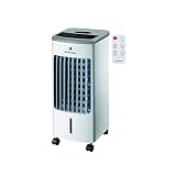 COMMODORE Climatizador Frío Cm1014-3 Velocidades-Deposito Agua 3.5 L-Display Lcd-120° Ajuste Aspas-Incluye 2 Depósitos