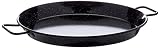 LACOR 60141 - Paellera de Acero Esmaltado Diámetro 40 cm, 9 Raciones | Para arroces y paellas de gran formato; de 40 cm de diámetro, ideal para cocina profesional y uso diario en casa