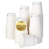 GreenFyA Caja 1000 Vasos Desechables 200ml (7oz) Vasos Cafe Desechables apto Agua-Bebidas Calientes y Frias- Ideales para Fiestas, Eventos, Catering, Oficinas y Hostelería