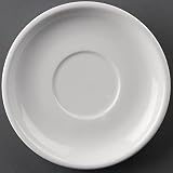 Olympia Athena hotelware CC202 platillo, blanco (Pack de 24)