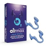 Airmax dilatador Nasal antironquidos - 76% más Aire - Mejor Dormir - Respirador Nasal - 2X de tamaño pequeño (S) - Dispositivos contra el ronquido - Dormir Bien - para Hombres y Mujeres