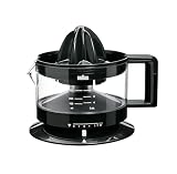 Braun Hogar TributeCollection CJ3000 BK - Exprimidor Eléctrico, 20 W, 350ml, Cantidad de Pulpa Ajustable, Apto para Lavavajillas, Color Negro