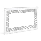ALK Embellecedor Microondas, Tapa Para Microondas, Marco Microondas 60x40cm | Incluye Tornillos, Hoja De Corte, Tapas Embellecedoras Y 4 Tacos En Polietileno