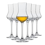 Schott Zwiesel Copas de grappa Bar Special (set de 6) | copas de aguardiente clásicas con tallo, copas de cristal Tritan aptas para lavavajillas, fabricadas en Alemania