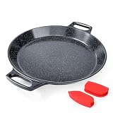 Gipp Paellera de Aluminio 36cm, Paellero con Revestimiento Cerámico Antiadherente y antioxidante, Apta Para Todo Tipo de Cocinas Incluida Inducción, 6-8 Raciones