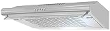 Exquisit® Campana Extractora Cocina, 60Cm, Capacidad de Extracción máx 158 [M³/h], Material Acero Inox, Consumo 26 kWh/año, 4 Teclas de Función, 3 Niveles de Potencia, Rumorosidad 49 dB(A).
